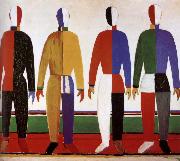 Kasimir Malevich Outdoor sporter oil painting